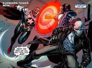 cap saves red skull