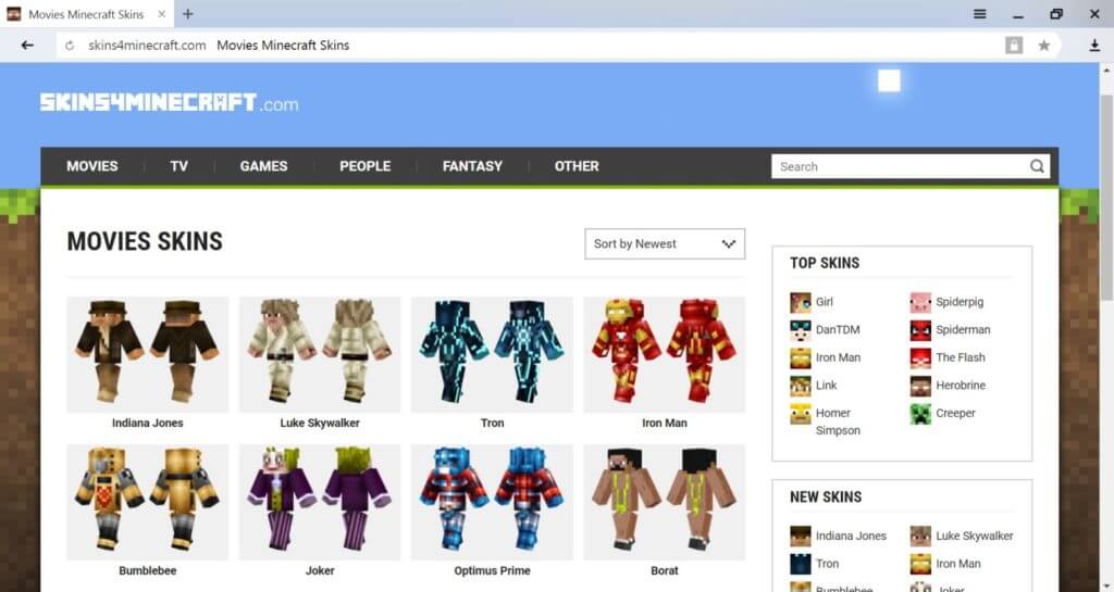 Guide How To Download And Upload Minecraft Skins Bagogames